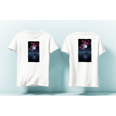 Tricou FIshing Pink Night
